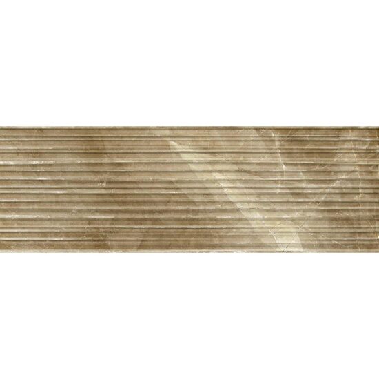 Faianta tip marmura Amber Lines Brown 4738 25,5x75,5 cm, Maro