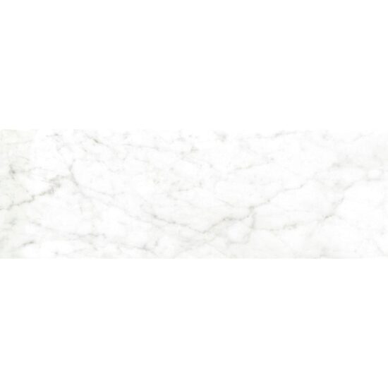 Faianta tip marmura 4733 Bianco White, 25,5x75,2 cm, Alb