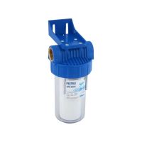 Filtru de apa potabila aquaPur cu cartus PP expandat de 5 microni 7" D.1" AQUA00110010732