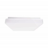 Plafonieră LED Klausen rough KL151014 18 W cu senzor de mișcare alb IP54