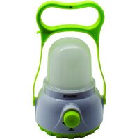 Felinar LED portabil reîncărcabil Comtec MF0011-42118, 6 W, 48 LED-uri, acumulator 2200 mAh, autonomie 2–3 ore, funcție de iluminare de urgență, alb-verde