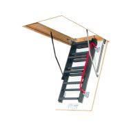 Scara modulara metalica pentru acces pod/mansarda Fakro LMK Komfort, 60x120x280 cm