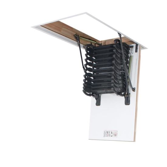 Scara pantograf metalica pentru acces pod/mansarda Fakro LST, 50x80x280 cm