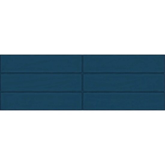 Faianta albastru model tip monoculoare Faenza Brick Blue, 4749, 25,5x75,5 cm