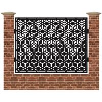 Panou de gard mare din tabla debitata cu plasma MAX CM1 1500 mm x 1940 mm