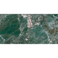 Gresie Galaxy Turqoise model marmura 60x120 cm, finisaj lucios, culoare turcoaz
