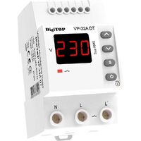 Releu digital de tensiune Digitop VP-32A dt monofazat 32a pentru protecție 120-270 V