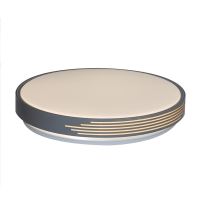Plafoniera LED 6500K 410xH80mm 36W culoare gri HZL-B50-3524S