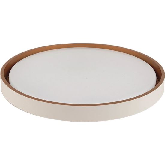 Plafoniera LED 6500K 410xH80mm 36W alb-auriu HZL-B55-3524S