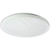Plafoniera LED 6500K 380xH80mm 36W alb cu puncte HZL-C07-3524S