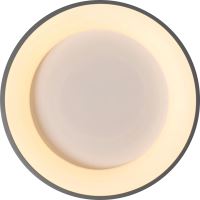 Plafoniera LED 6500K 400xH90mm 30W gray HZL-G04-4022S