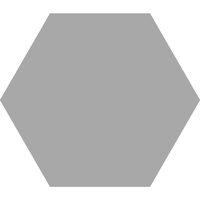 Gresie gri inchis finisaj mat hexagonala portelanata Element Acero, M137, 23x27 cm