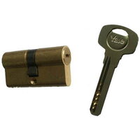 Cilindru de siguranță sig ampr 30/30 mm, brand Yale, nichelat, 5 chei 1000A01CAN30 × 30