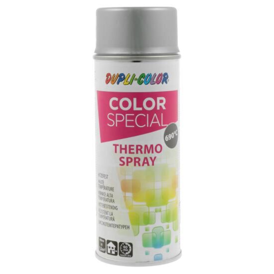 Spray vopsea dupli-color thermo 800°c argintiu 400 ml pentru interior/exterior