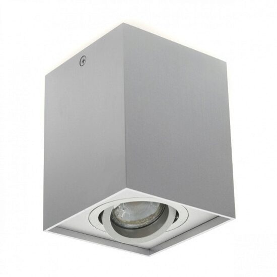 Spot montaj aparent FIT S, ARGINTIU, 1XGU10, EL 2074 SL