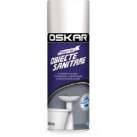 Spray OSKAR direct pe obiecte sanitare alb 400 ml