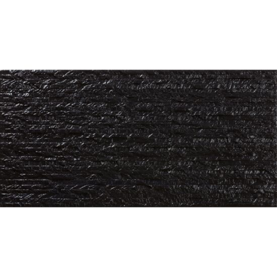 Faianta portelanata Star tip piatra, 30x60 cm, culoare negru