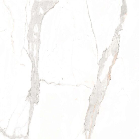 Gresie Mykonos White 9550, tip marmura, 60x60 cm, alb