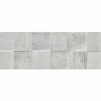 Faianta portelanata rectificata finisaj mat Fargo tip lemn, 16,3x51,7 cm, culoare gri