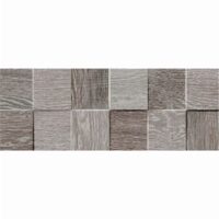 Faianta portelanata rectificata finisaj mat Oslo tip lemn, 16,3x51,7 cm, culoare maro