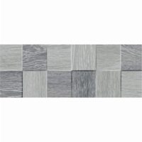 Faianta portelanata rectificata finisaj mat Oslo tip lemn, 16,3x51,7 cm, culoare gri