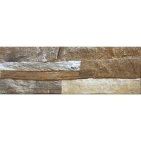 Faianta Tigris tip piatra, 15x45 cm, culoare bej