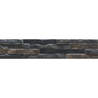 Faianta Avaris tip piatra, 10x50 cm, culoare gri, finisaj mat