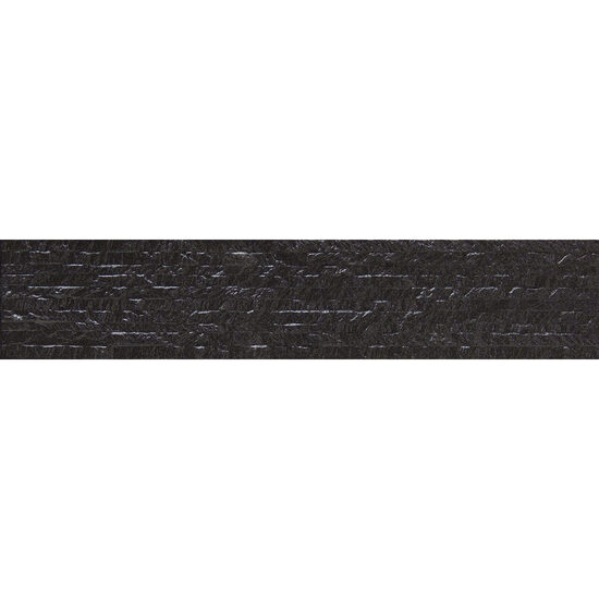 Faianta Abidos tip piatra, 10x50 cm, culoare negru, finisaj mat