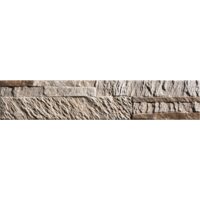 Faianta Olimpia tip piatra, 10x50 cm, culoare bej, finisaj mat