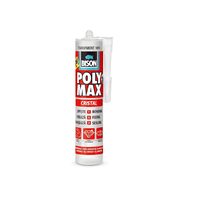 Adeziv transparent Bison Poly MAX High Tack Crystal Express, polimer MS, 300 g