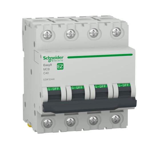 INTRERUPATOR AUTOMAT 40A, 4P 4500 AC 40A EZ9F32440