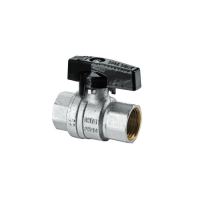 Robinet sferic 1' FI-FI,PN40 pasaj total, cu presetupa si ﬂuture de aluminiu(8buc/cut) TRYTON