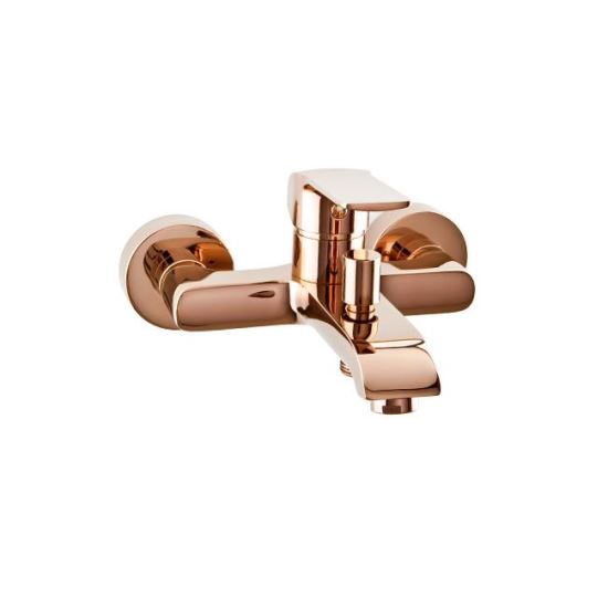 Baterie pentru cada/dus cu montaj pe perete AURORA ROSE GOLD