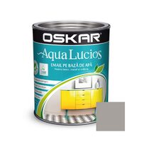 Email lucios pe bază de apă OSKAR Aqua, gri nordic 0,6 L