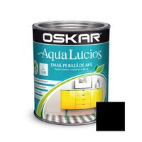 Email lucios pe bază de apă OSKAR Aqua, negru accent 0,6 L