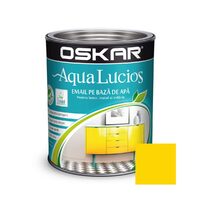 Email lucios pe bază de apă OSKAR Aqua, galben impuls 0,6 L