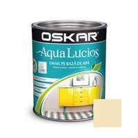 Email lucios pe bază de apă OSKAR Aqua, crem diafan 0,6 L