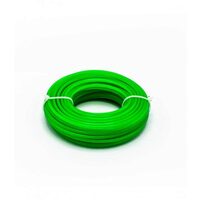 Fir motocoasa 15 m, rotund, 2.4 mm, verde, LT36903