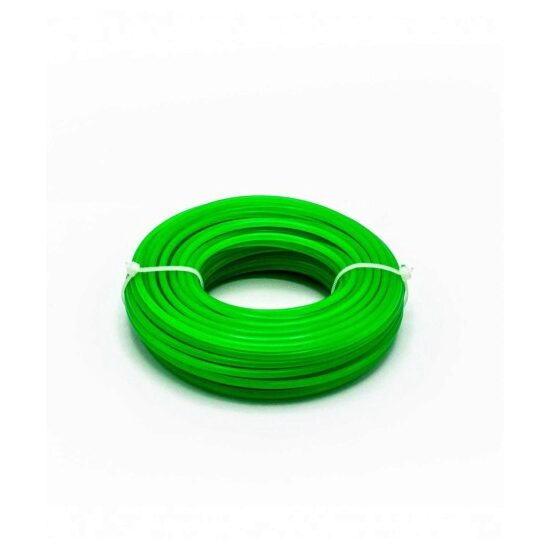 Fir motocoasa 15 m, rotund, 2.4 mm, verde, LT36903