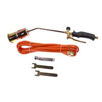 Arzător profesional pe gaz butan LumyTools LT72700, putere 35 kW, lance 530 mm, furtun 3 m