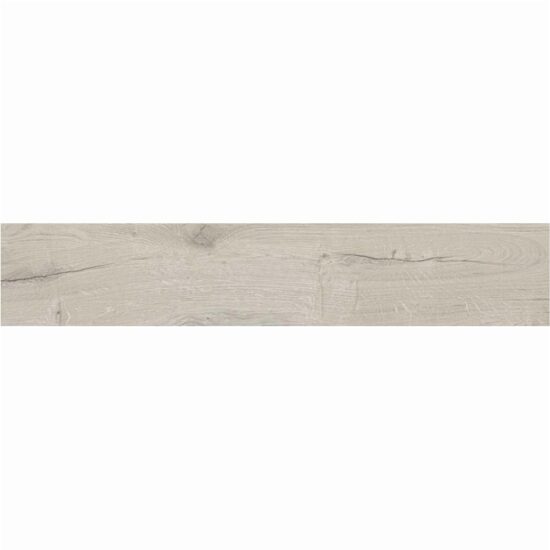 Gresie portelanata rectificata Amarante tip lemn, 20x120 cm, culoare gri, finisaj mat