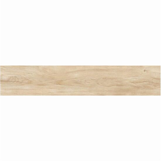 Gresie portelanata rectificata Tarragona tip lemn, 20x120 cm, culoare bej, finisaj mat
