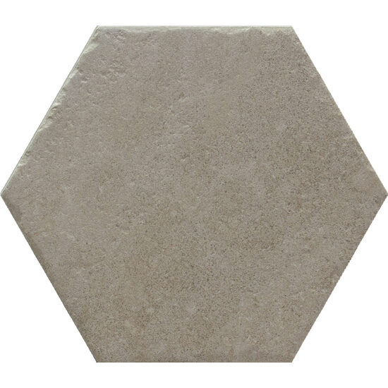 Gresie hexagonala Titan model Piatra, 22,5x25,9 cm, culoare bej