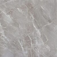 Gresie portelanata rectificata Castelo tip marmura, 60x60 cm, culoare Gri