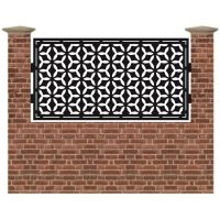 Panou de gard mic din tabla debitata cu plasma BOND 990x1940 mm