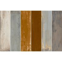 Gresie portelanata Marvelwood mix Color tip lemn, finisaj mat, 15x60 cm, culoare mix