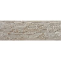 Faianta portelanata finisaj mat Kamale Natural tip Piatra, 17x52 cm, culoare bej