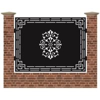 Panou de gard mare din tabla debitata cu plasma MAX MAJESTIC 1500x1940 mm