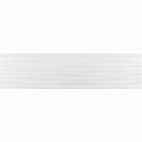 Faianta White Mat Onda 4762, tip monocolor, 25.5x75.5 cm, alb