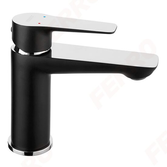 Batrie stativa lavoar Adobe Black-Chrome BDR2BLC